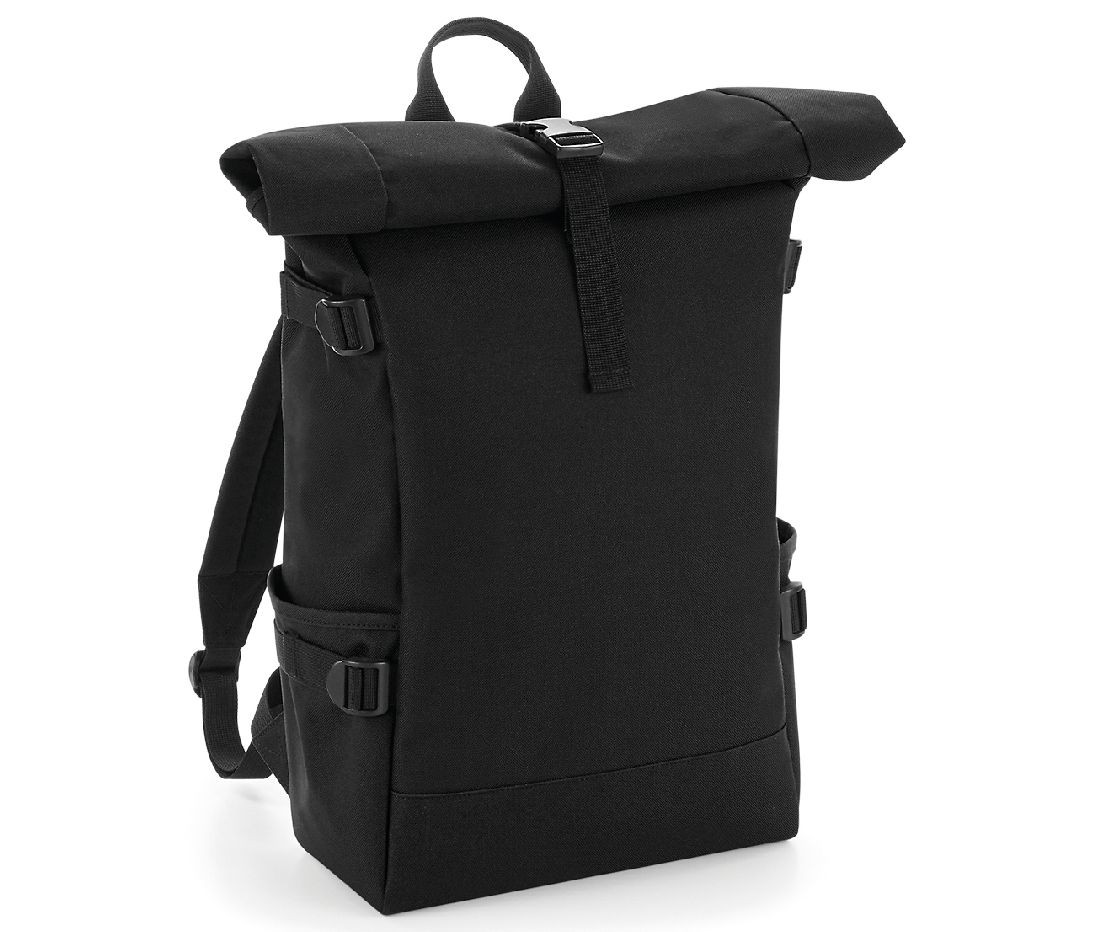 BLOCK ROLL-TOP BACKPACK - vue 3