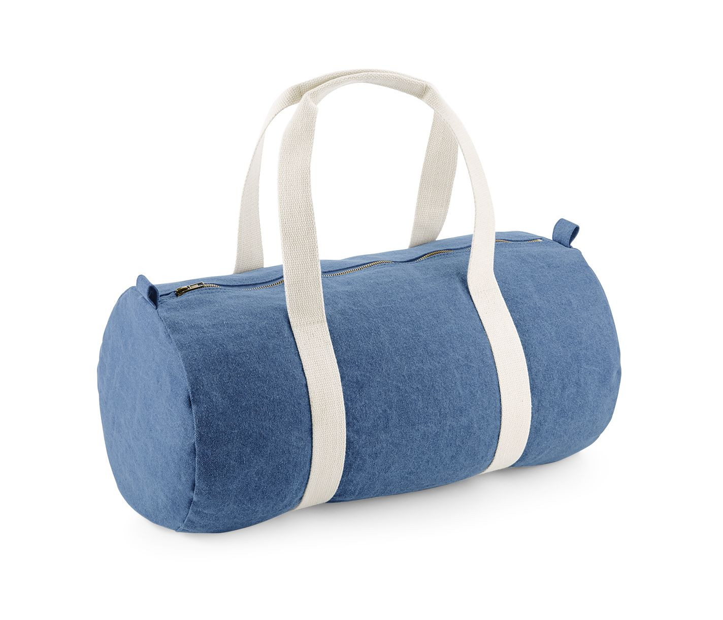 DENIM BARREL BAG - vue 2