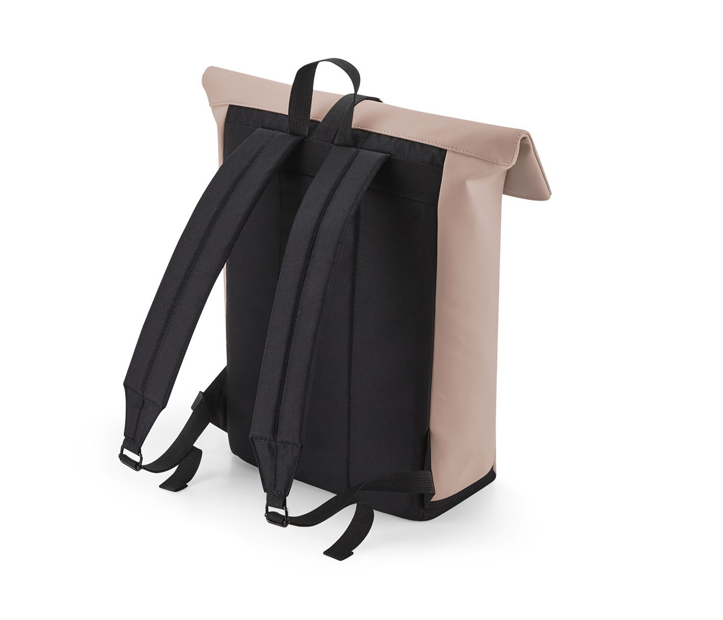 MATTE PU ROLL-TOP BACKPACK - vue 2