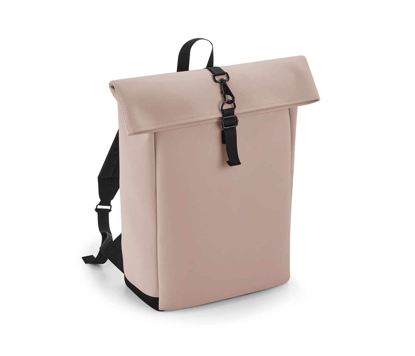 MATTE PU ROLL-TOP BACKPACK - vue 3