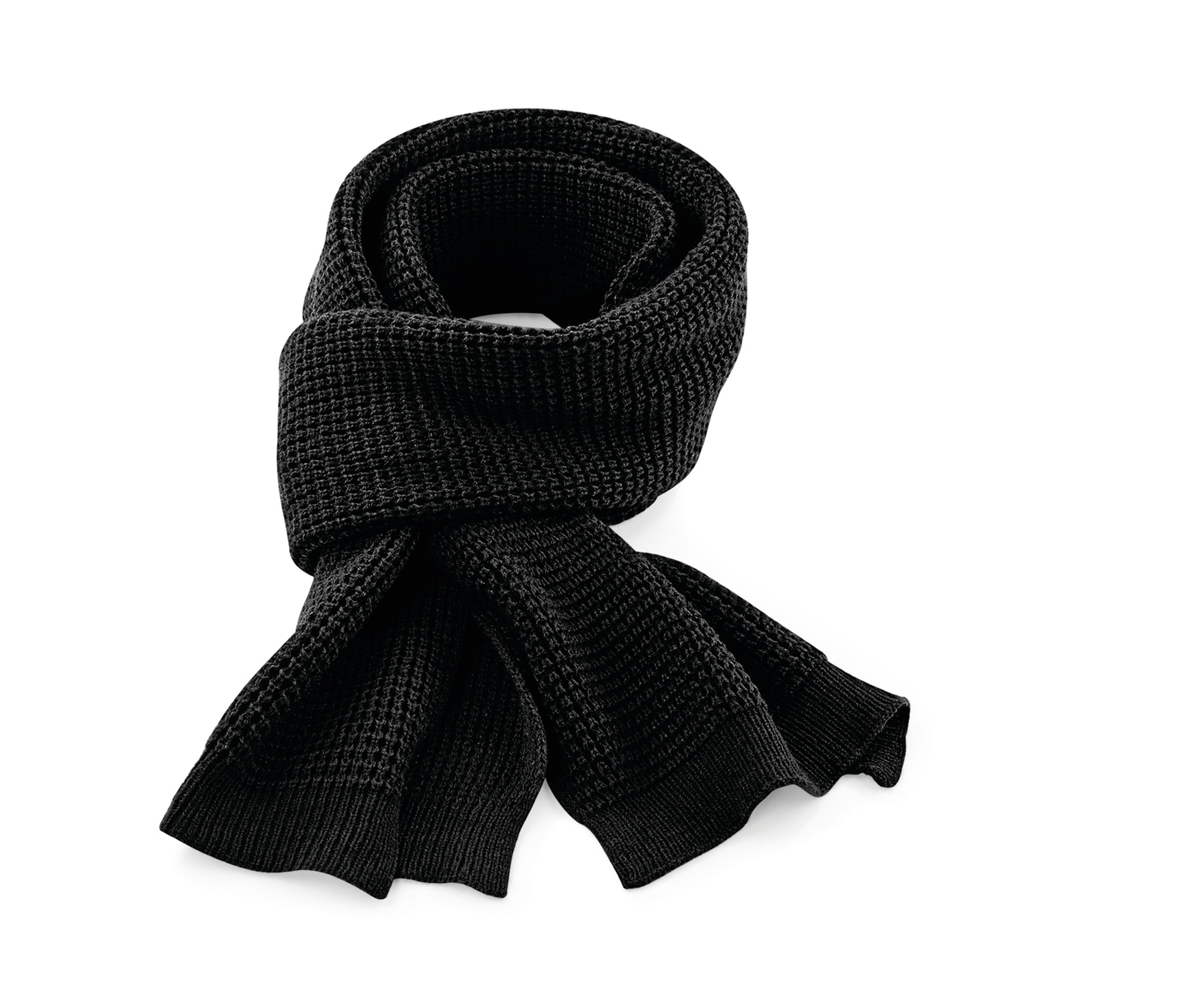 CLASSIC WAFFLE KNIT SCARF - vue 2