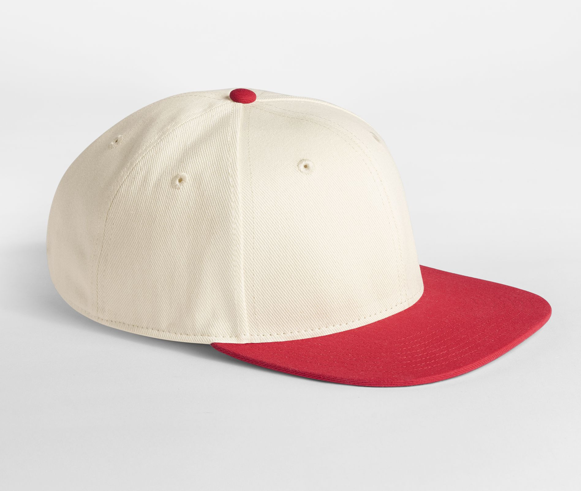CONTRAST FLAT PEAK 6 PANEL CAP - vue 2