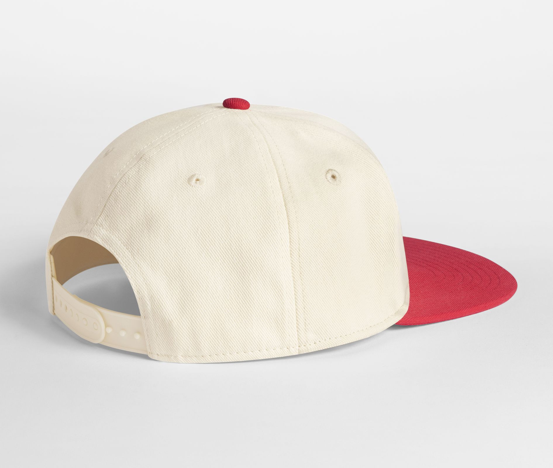 CONTRAST FLAT PEAK 6 PANEL CAP - vue 3