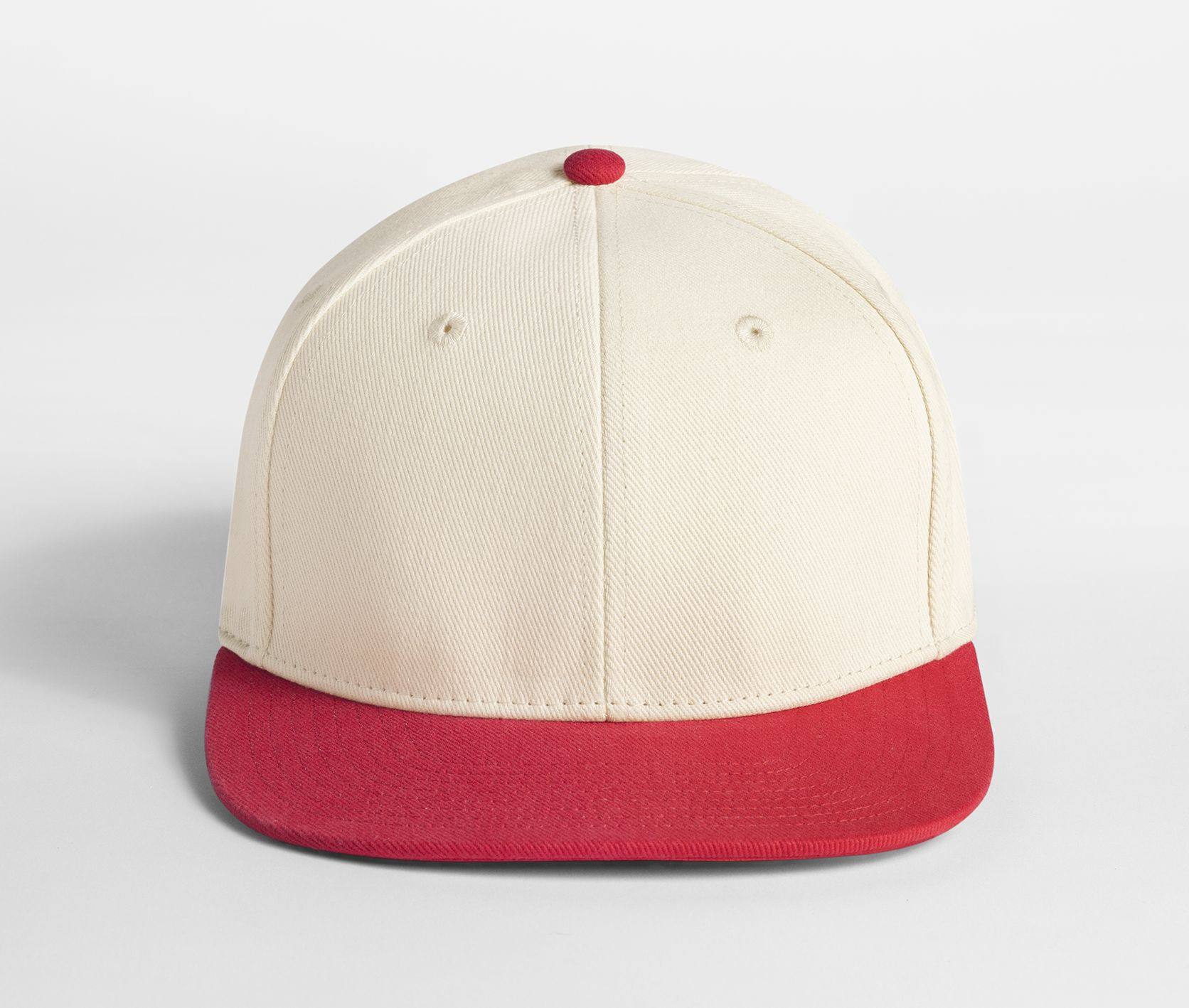 CONTRAST FLAT PEAK 6 PANEL CAP - vue 4