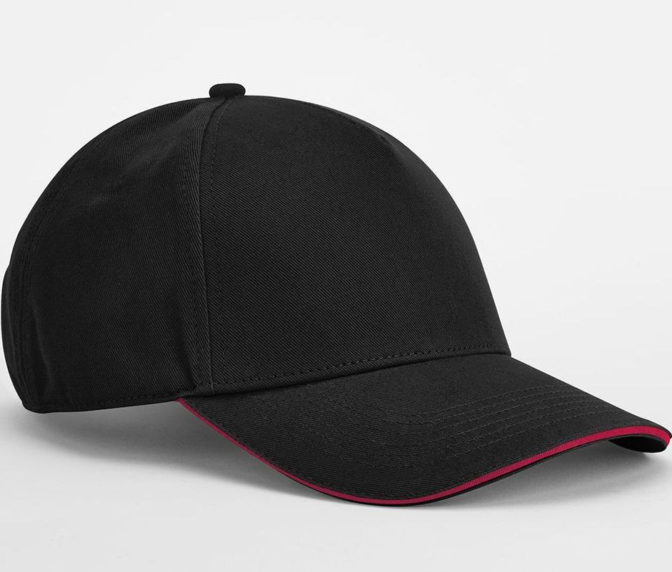 EARTHAWARE® CLASSIC ORGANIC COTTON 5 PANEL CAP - SANDWICH PEAK - vue 2