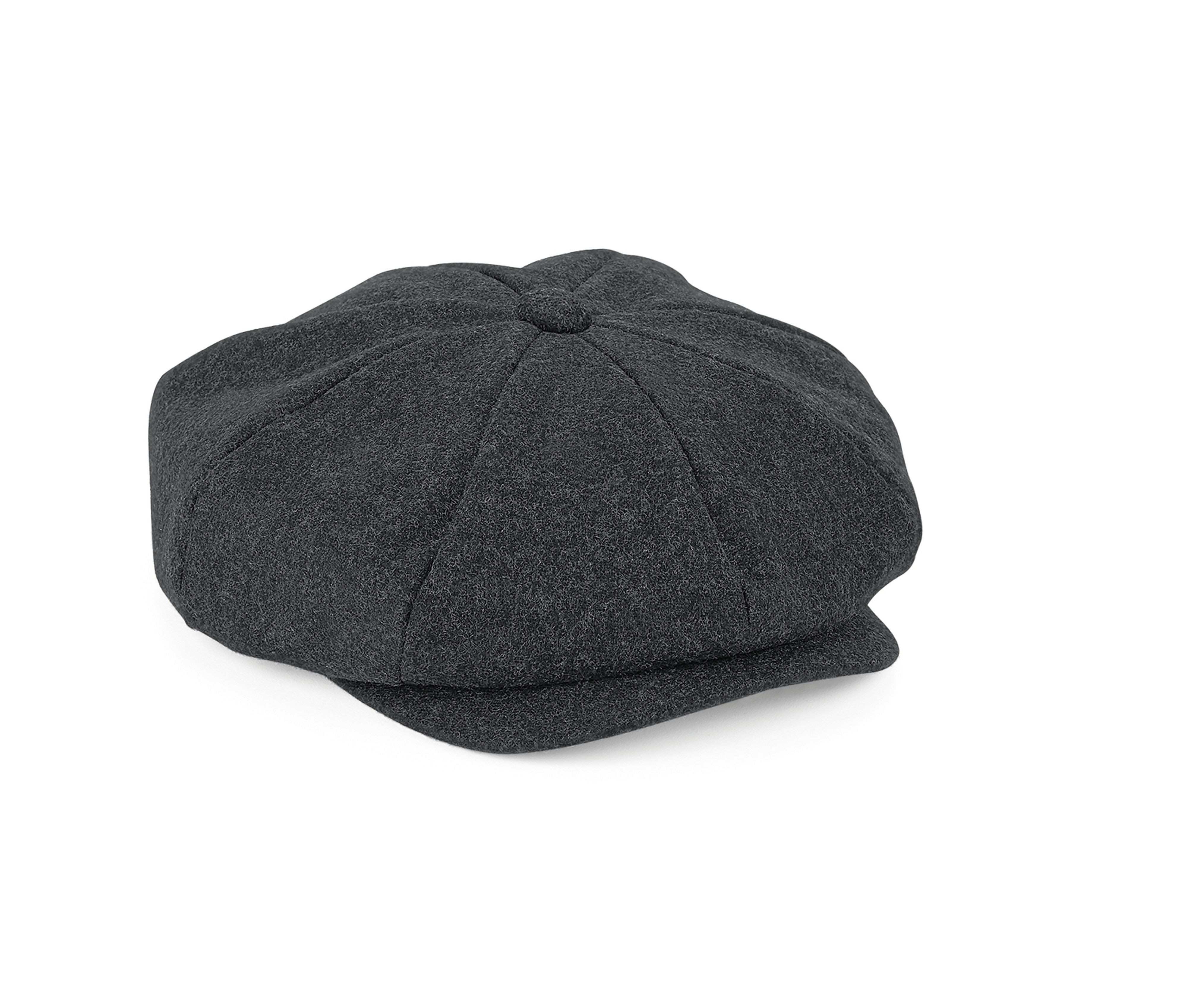 MELTON WOOL BAKER BOY CAP - vue 2