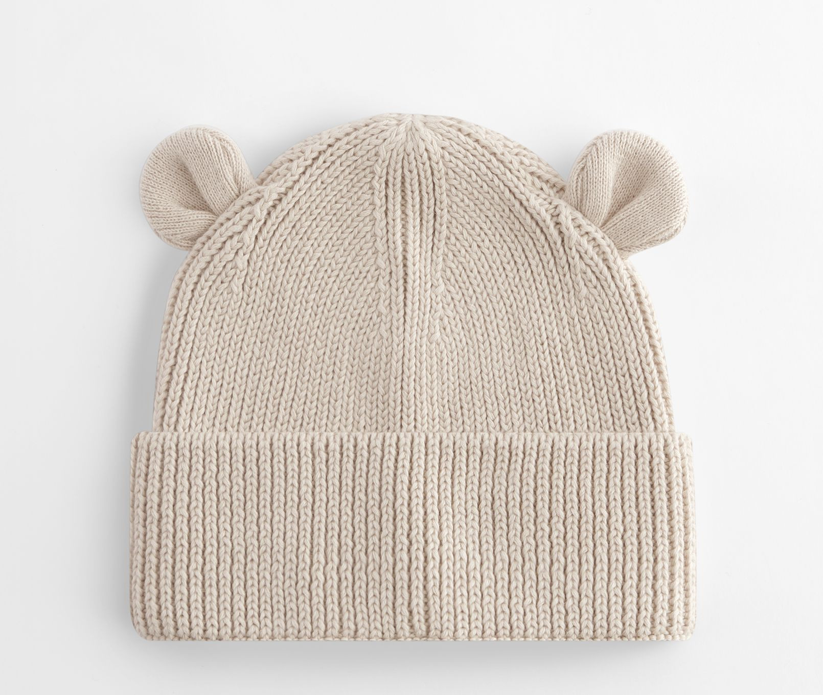 ORGANIC BABY BEAR BEANIE - vue 3