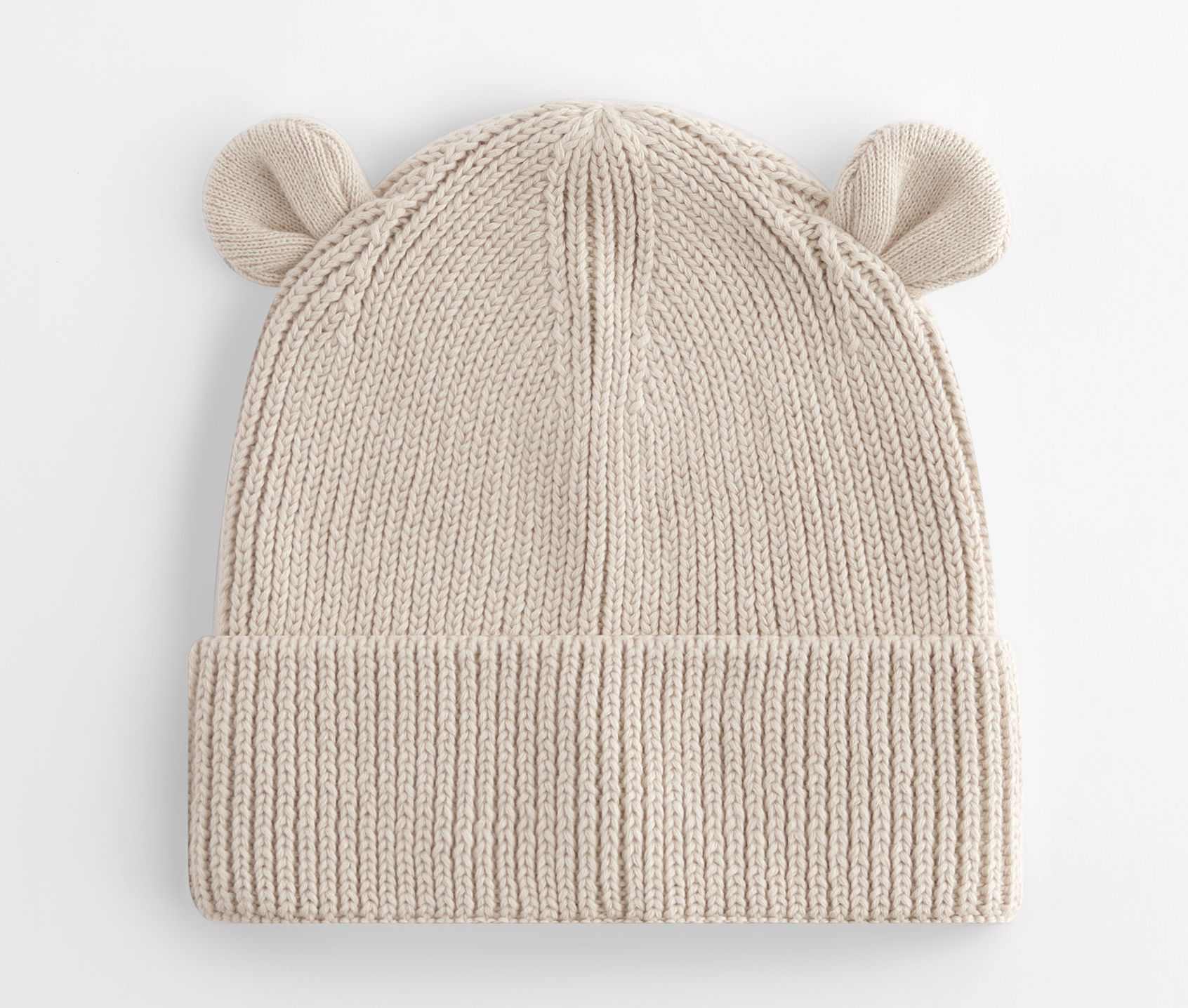 ORGANIC BABY BEAR BEANIE - vue 5