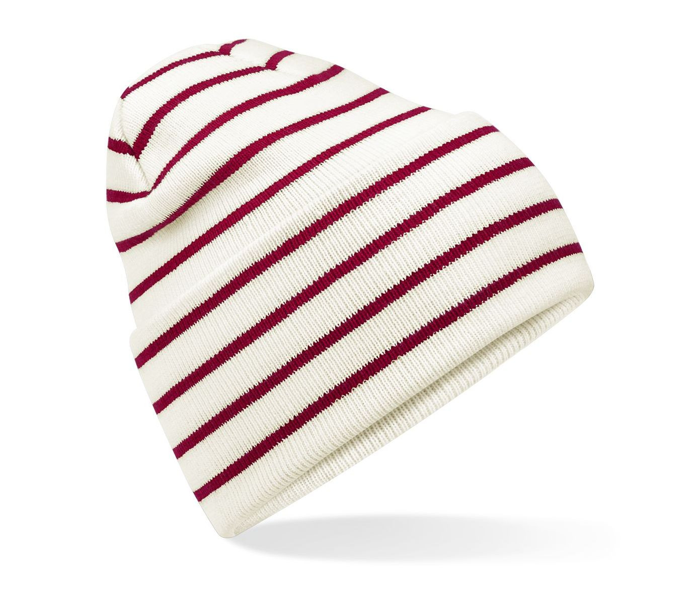 ORIGINAL DEEP CUFFED STRIPED BEANIE - vue 2