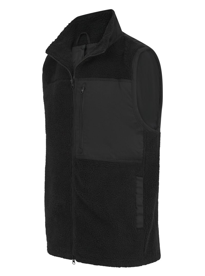 Gilet sherpa recyclé