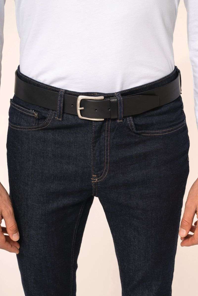 Ceinture vintage cuir homme