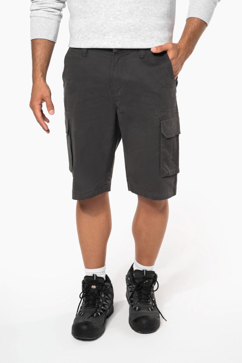 Bermuda multipoches homme
