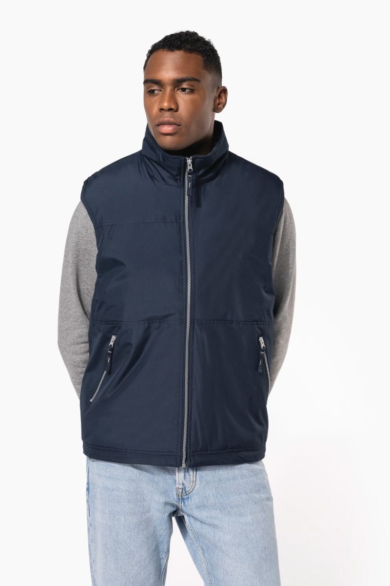Bodywarmer doublé polaire homme