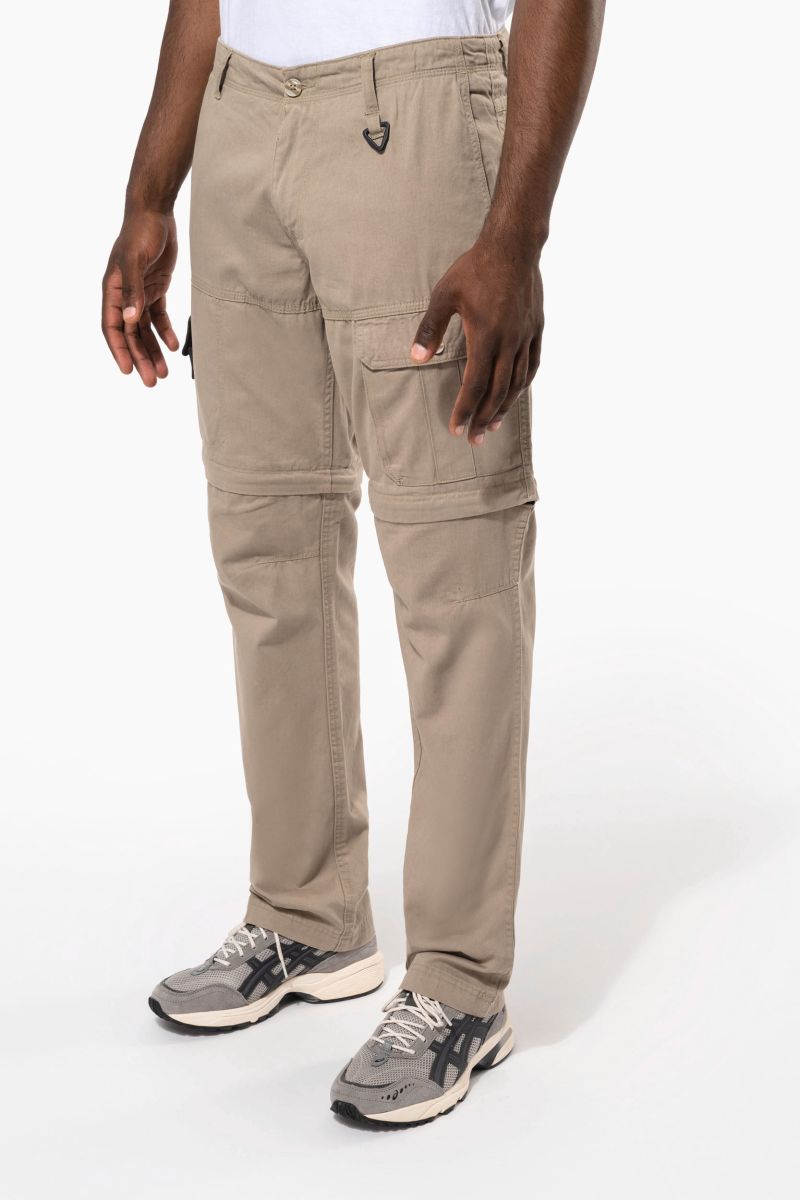 Pantalon 2 en 1 multipoches homme