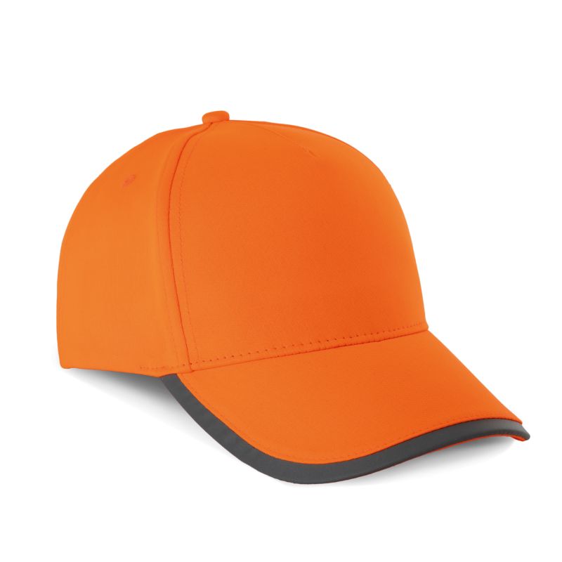 Casquette 5 panneaux en polyester