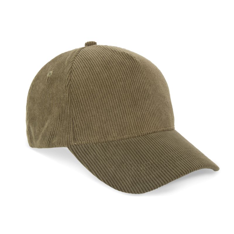 Casquette 5 panneaux en velours