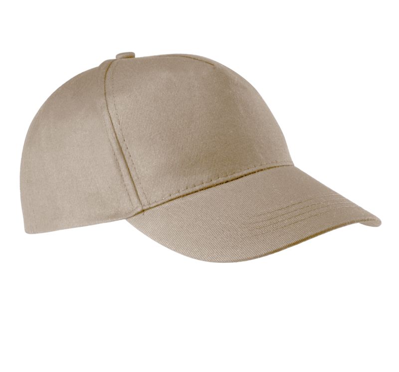 Casquette coton - 5 panneaux
