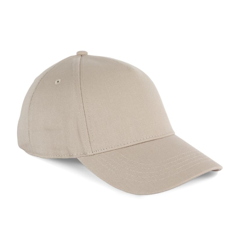 Casquette en coton bio 5 panneaux - K-up Gold Label