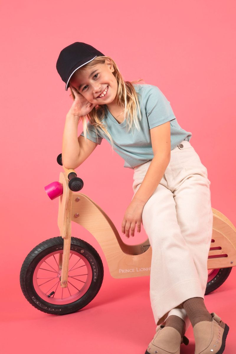 Casquette enfant avec sandwich contrasté - 5 panneaux