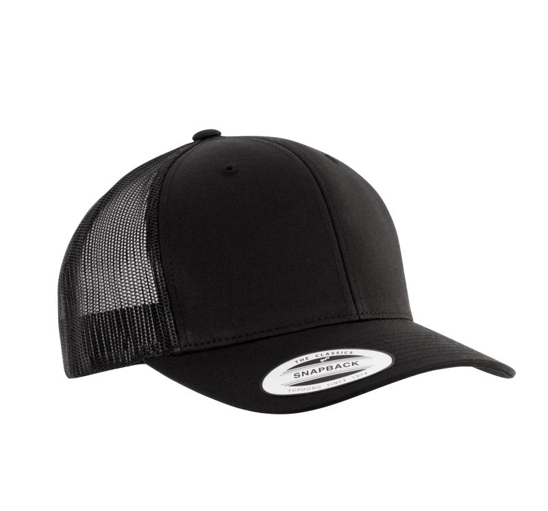 Casquette Trucker modèle rétro - 6 panneaux