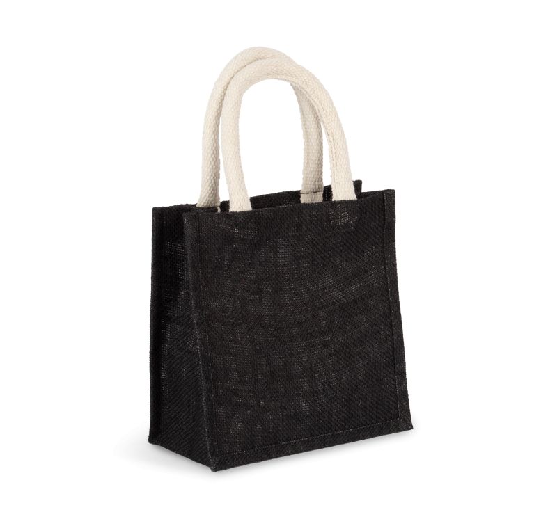 Sac style cabas en toile de jute - petit modèle