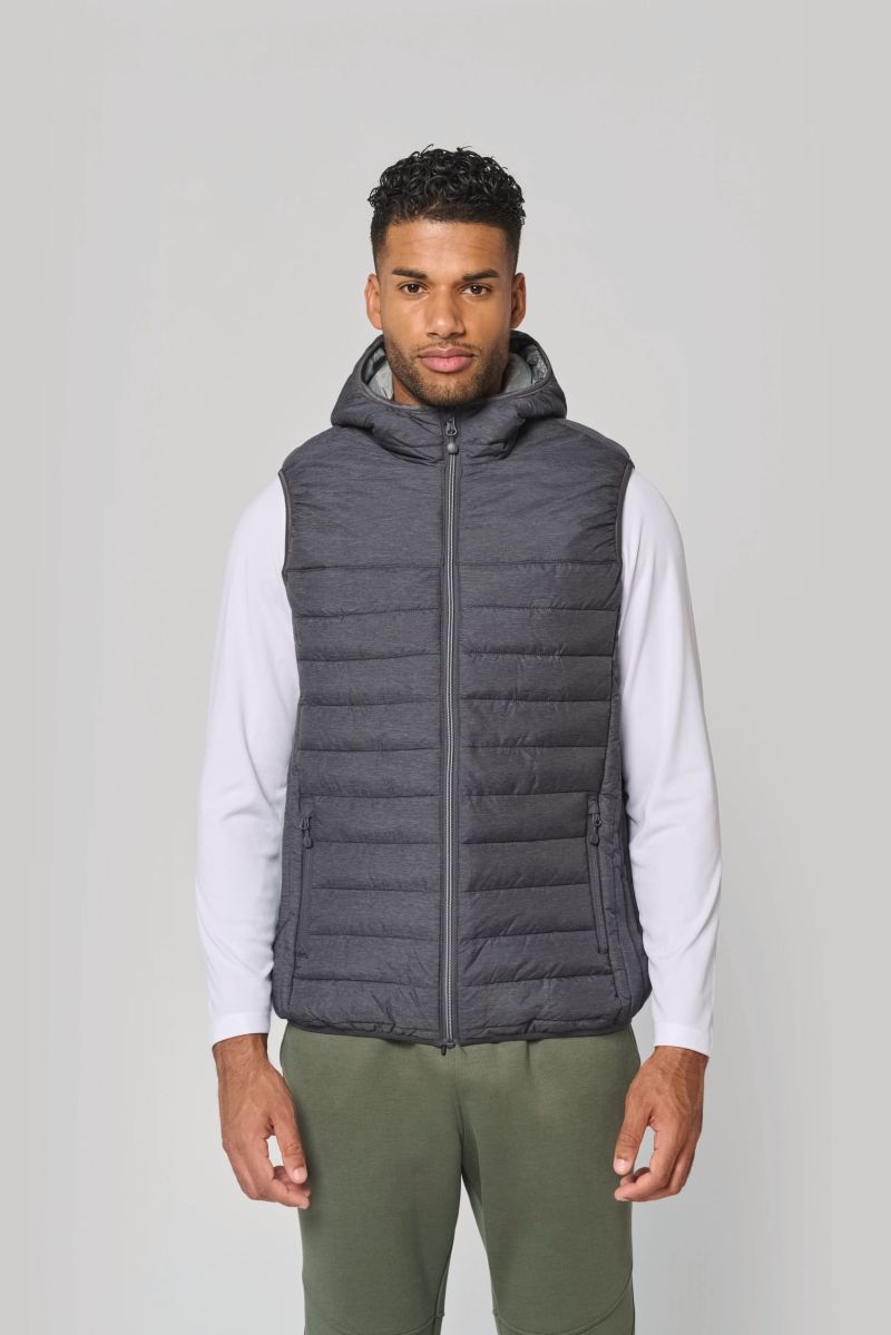 Bodywarmer à capuche