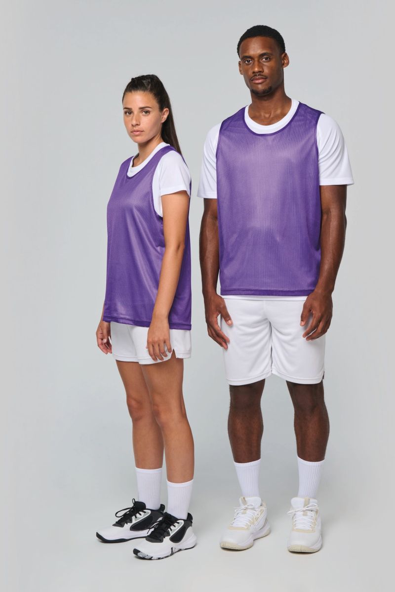 Chasuble en filet léger multisport unisexe