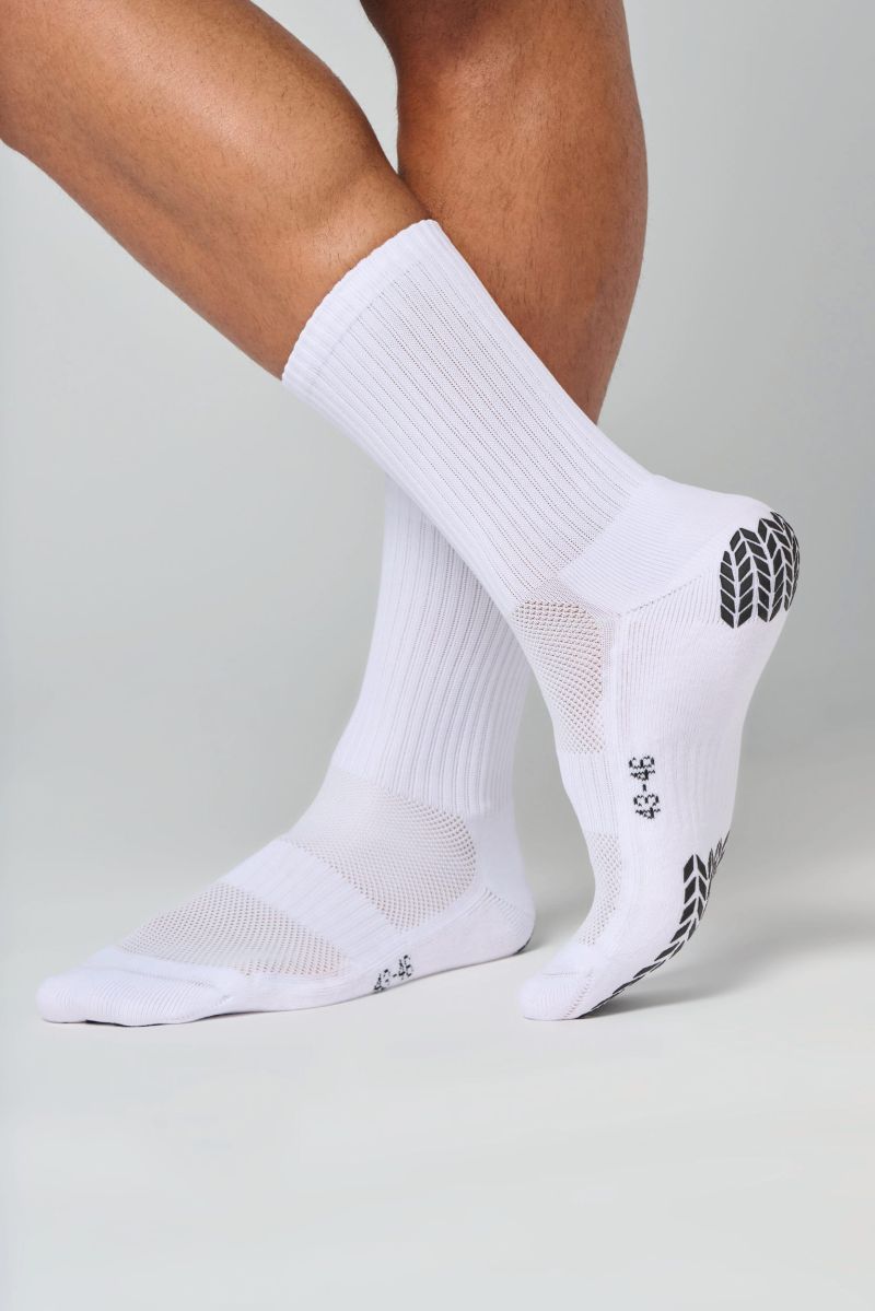 Chaussettes de sport anti-glisse unisexe
