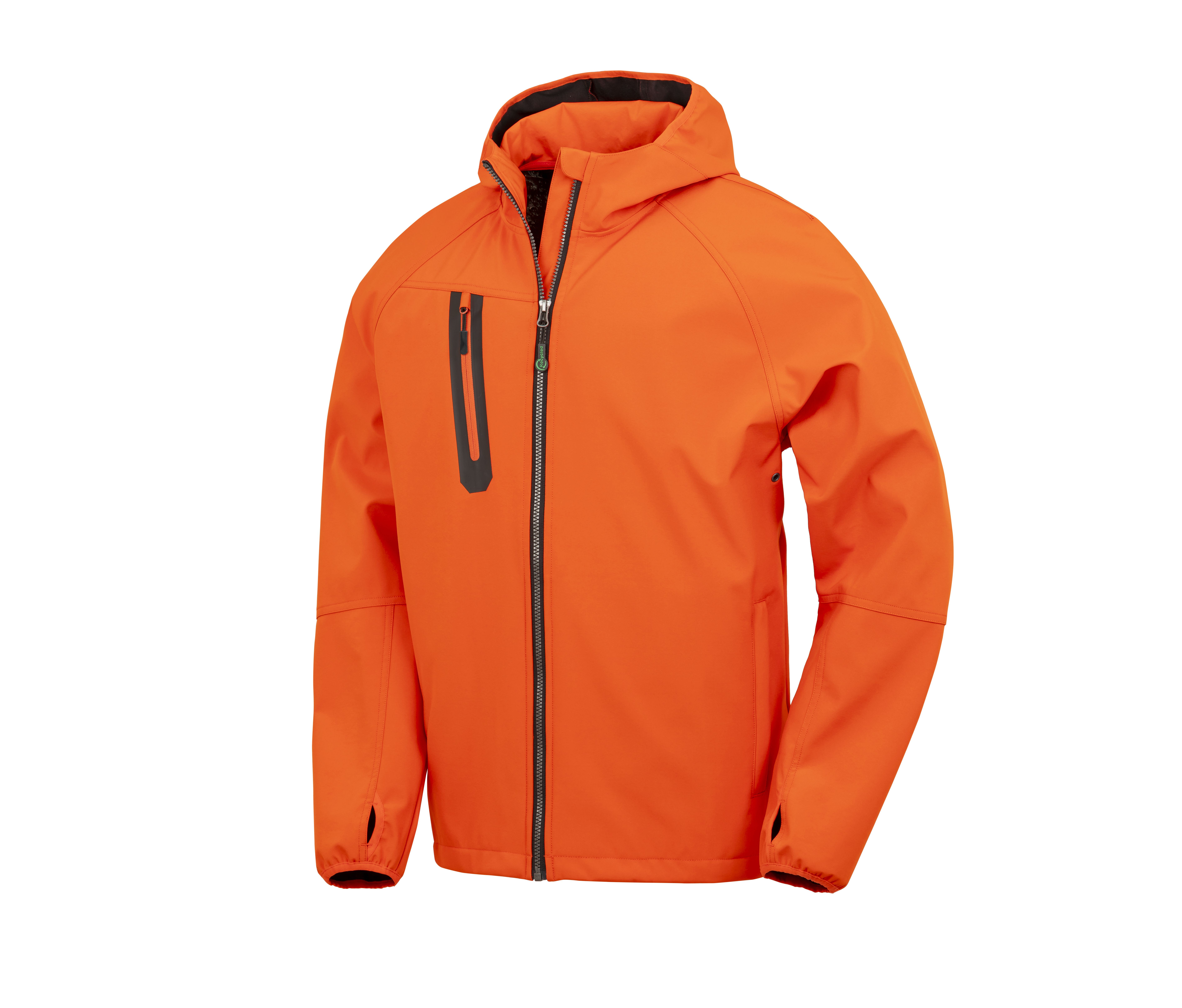 3-LAYER RECYCLED PRINTABLE CASUAL HOODED  SOFTSHELL - vue 3