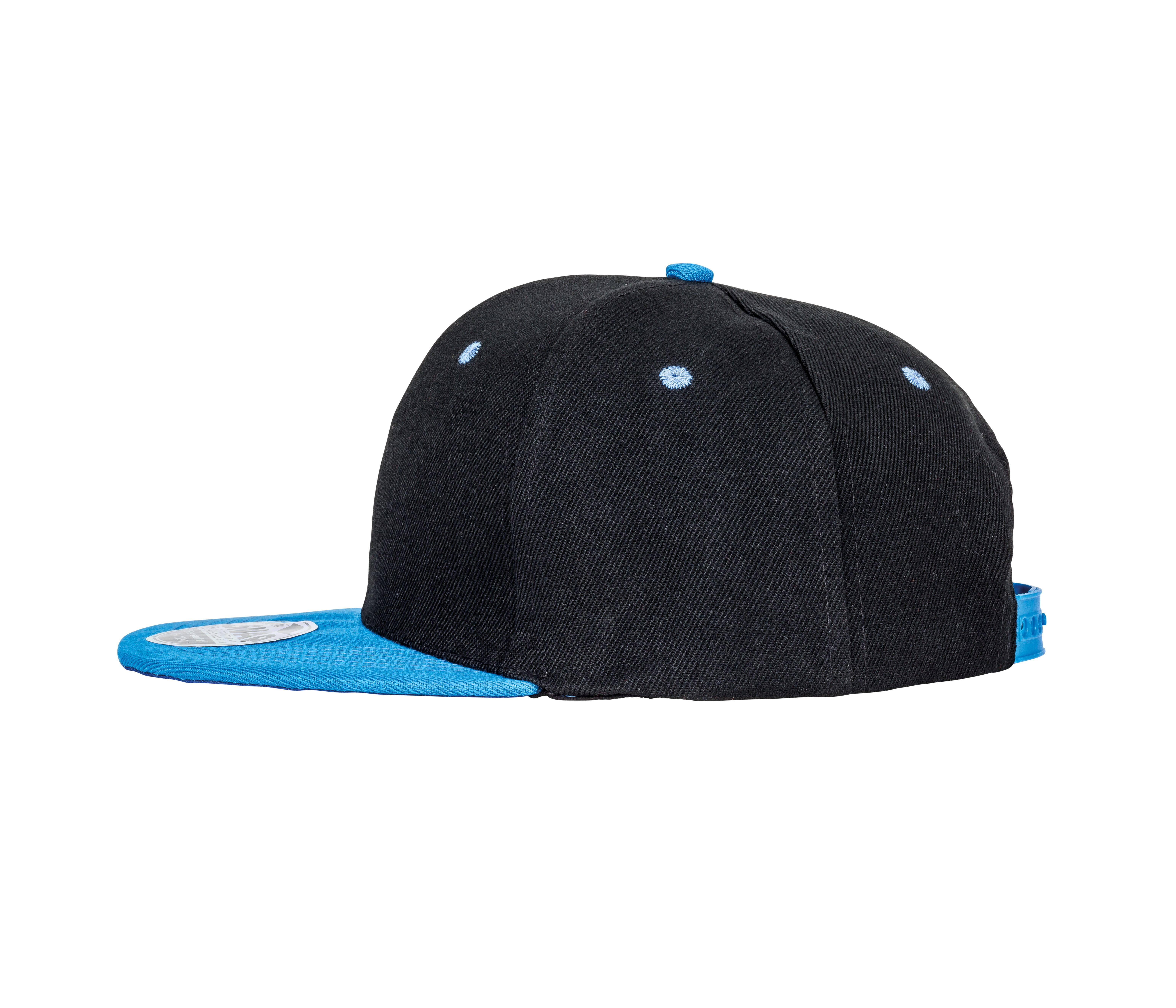 BRONX ORIGINAL FLAT PEAK SNAP BACK DUAL COLOUR CAP - vue 4