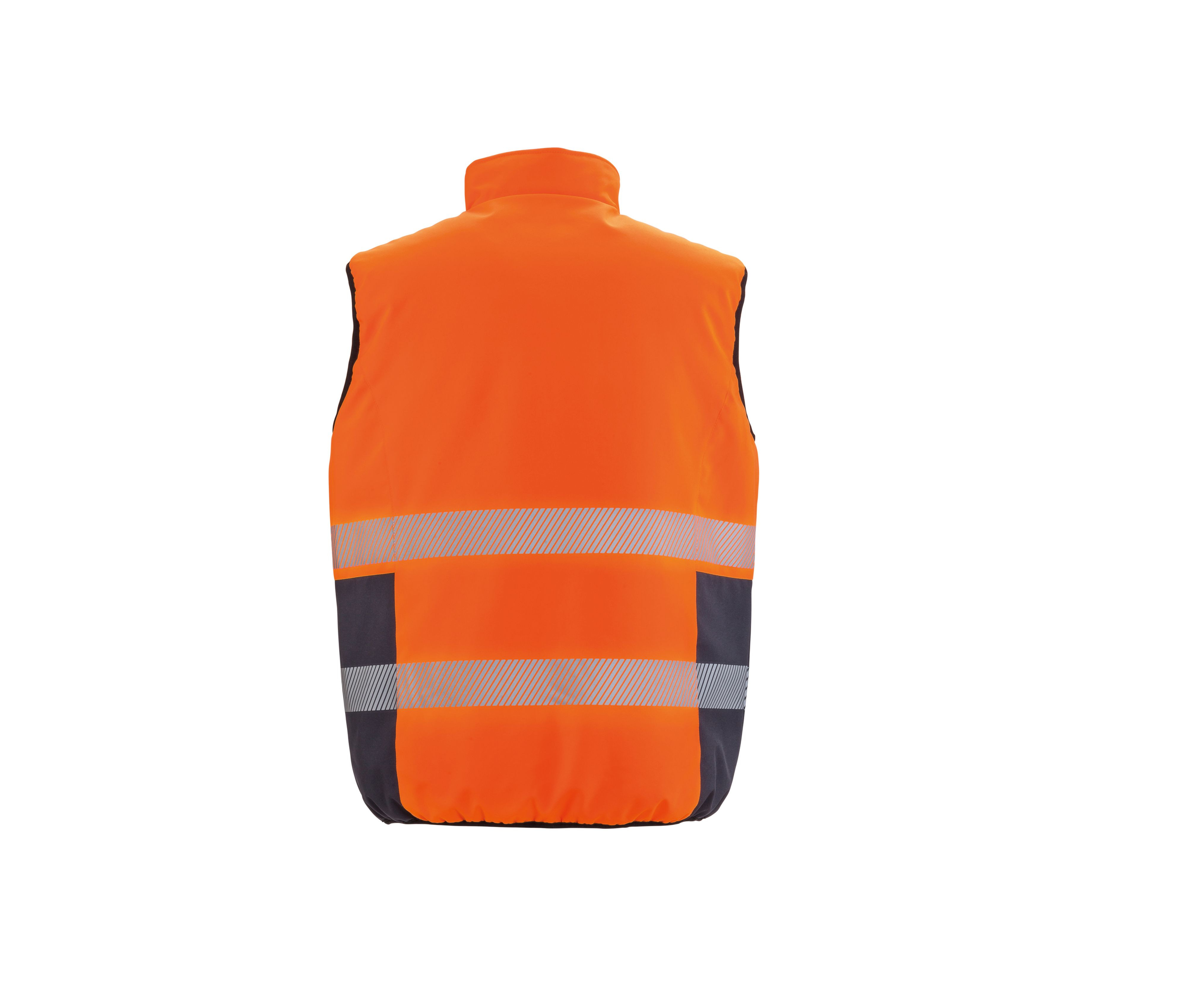 REVERSIBLE SOFT PADDED SAFETY GILET - vue 2
