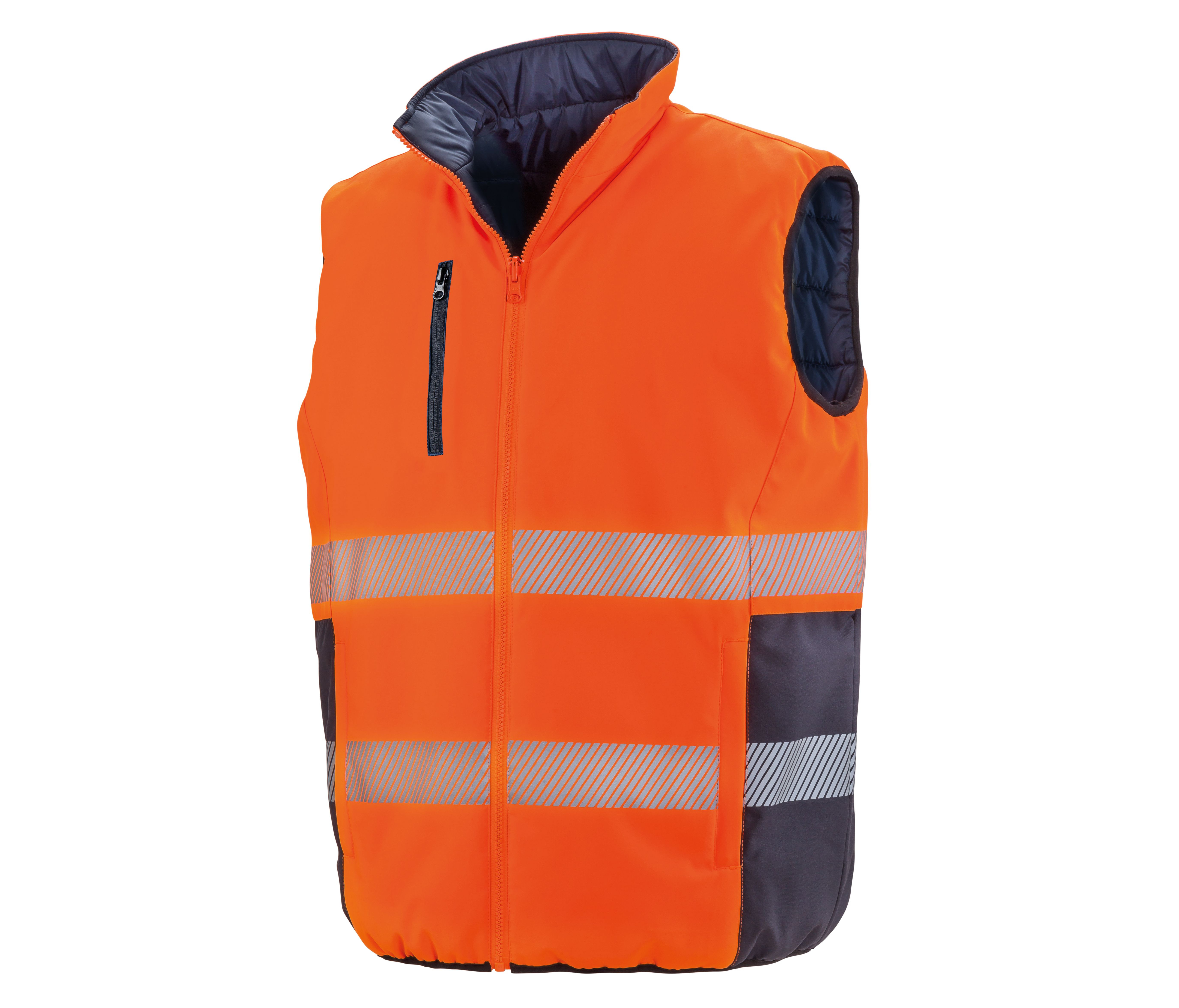 REVERSIBLE SOFT PADDED SAFETY GILET - vue 6