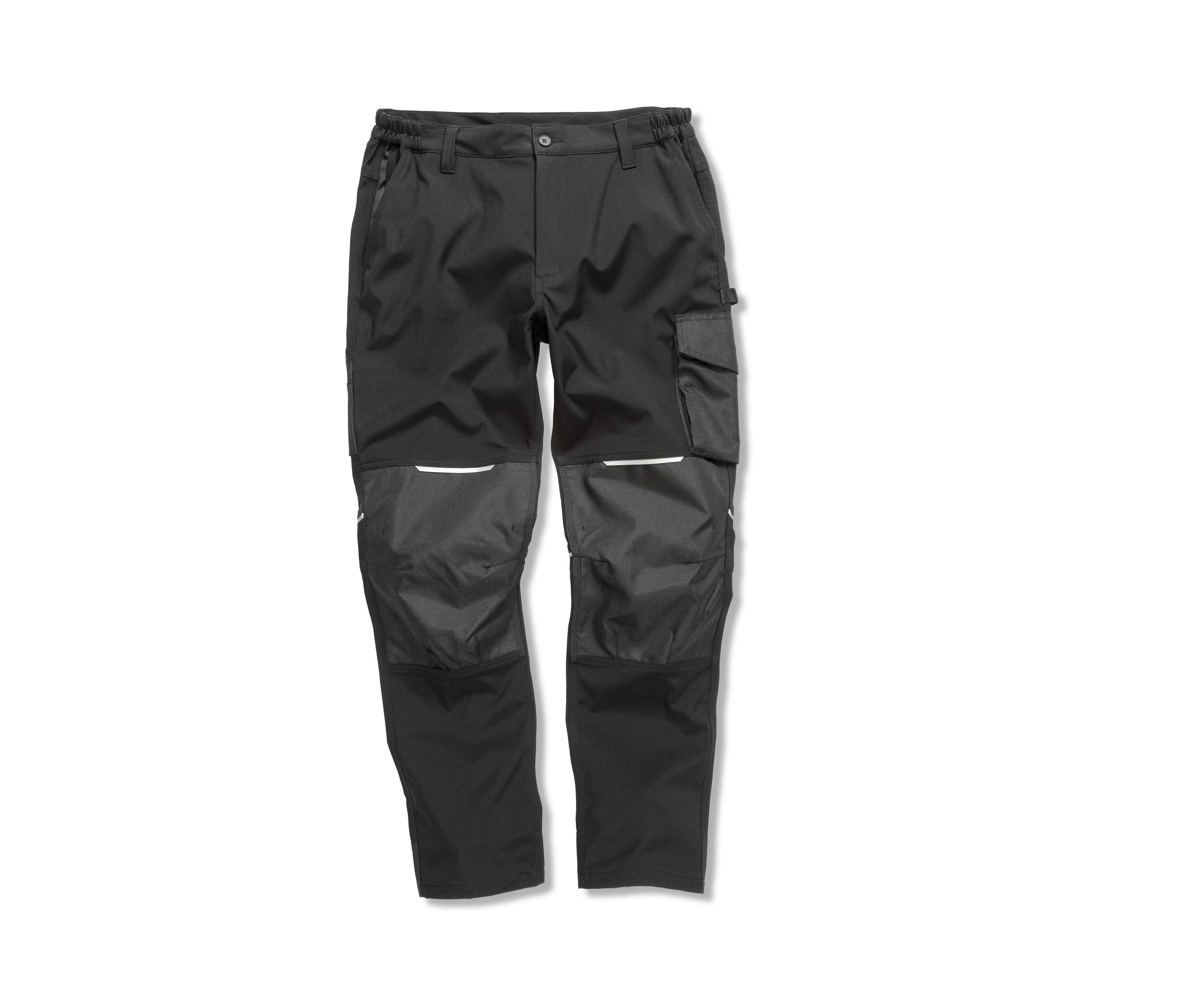 SLIM SOFTSHELL WORK TROUSERS - vue 4