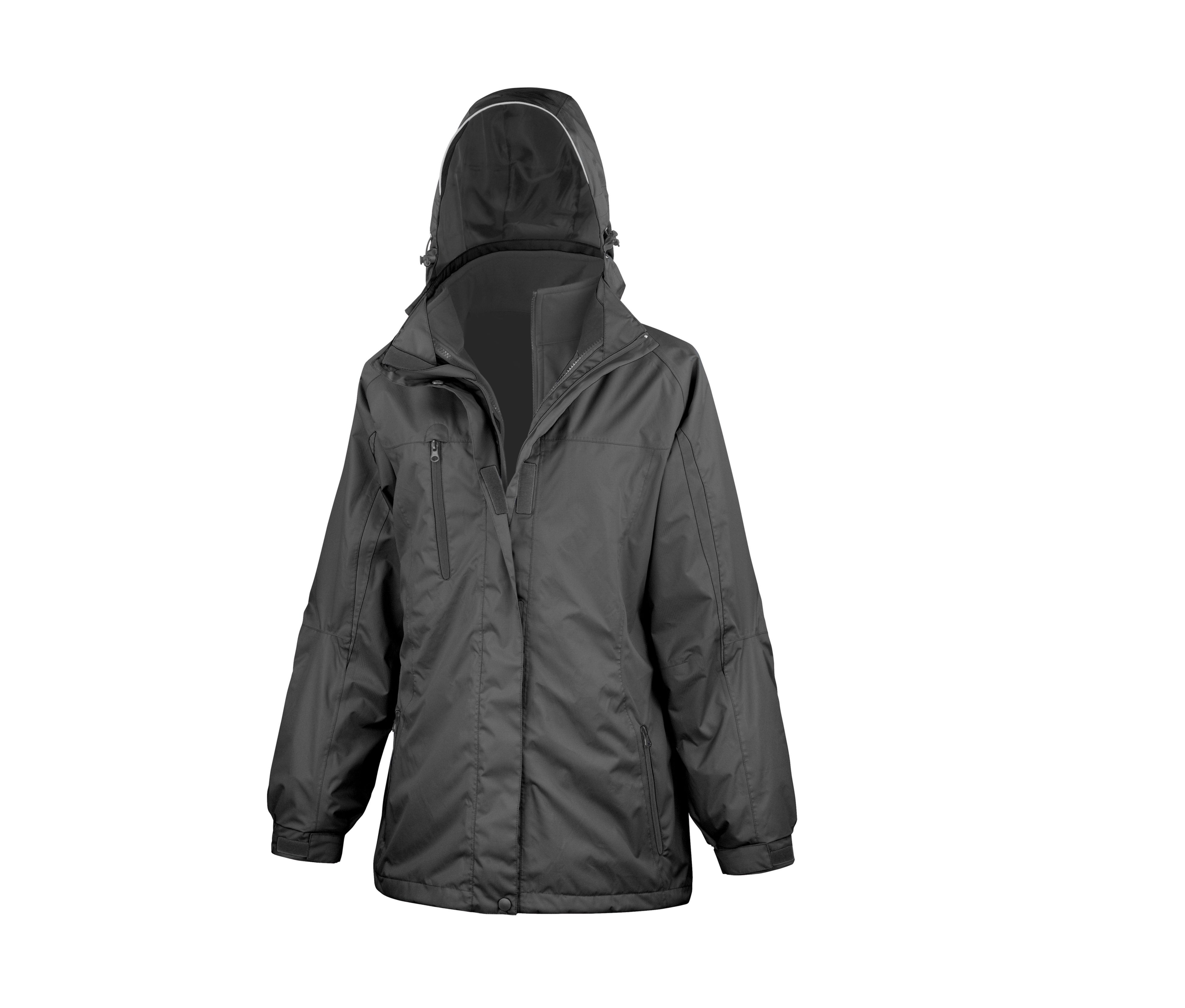 WOMENS 3-IN-1 JOURNEY JACKET WITH SOFTSHELL INNER - vue 3