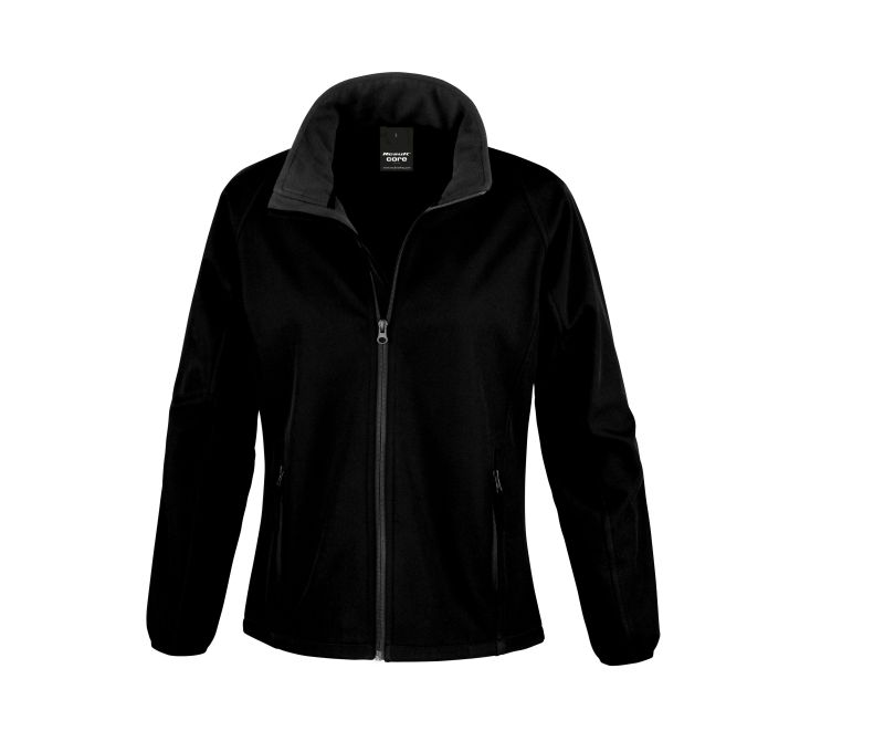 WOMENS PRINTABLE SOFTSHELL JACKET