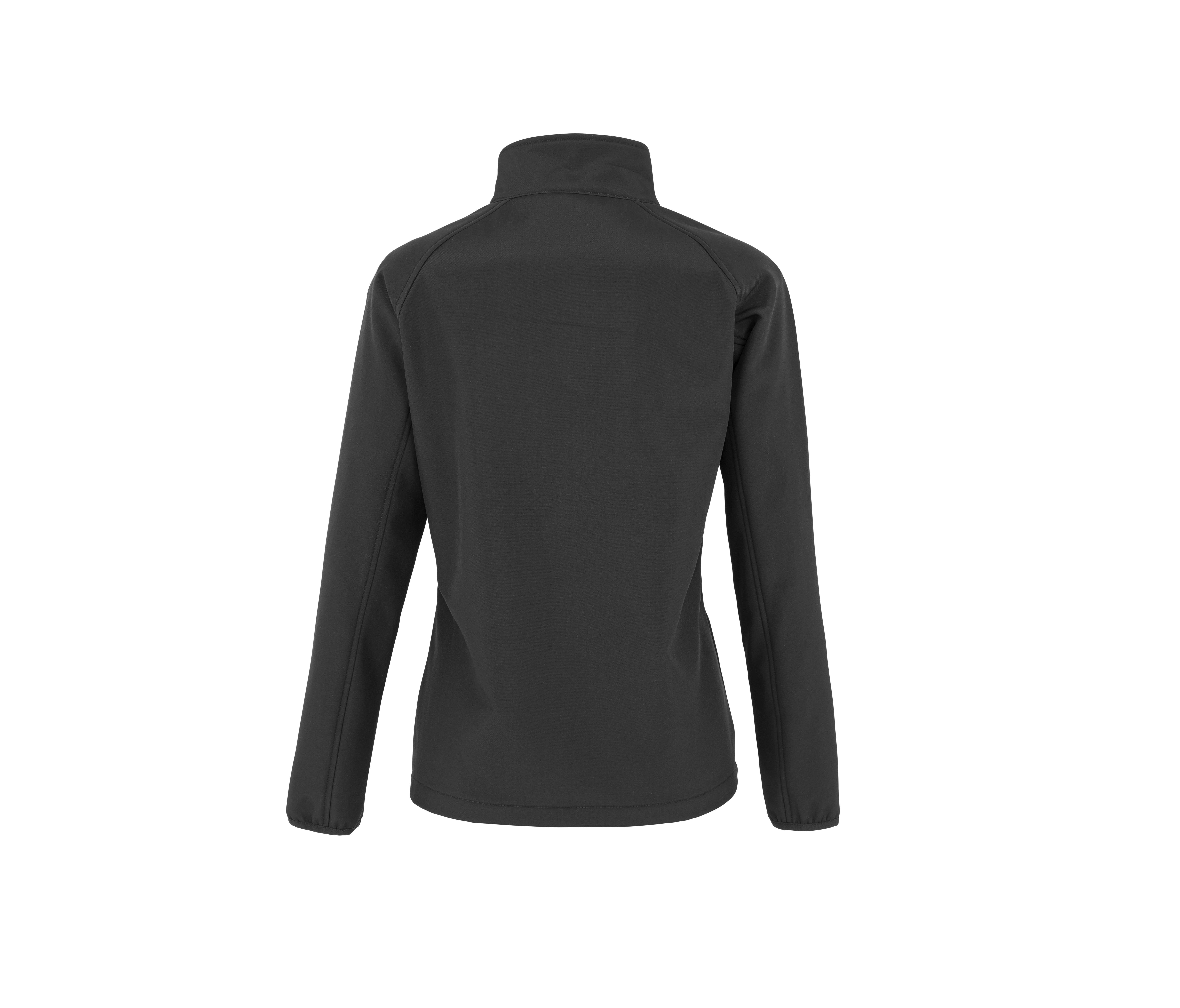 WOMENS RECYCLED 2-LAYER PRINTABLE SOFTSHELL JACKET - vue 2