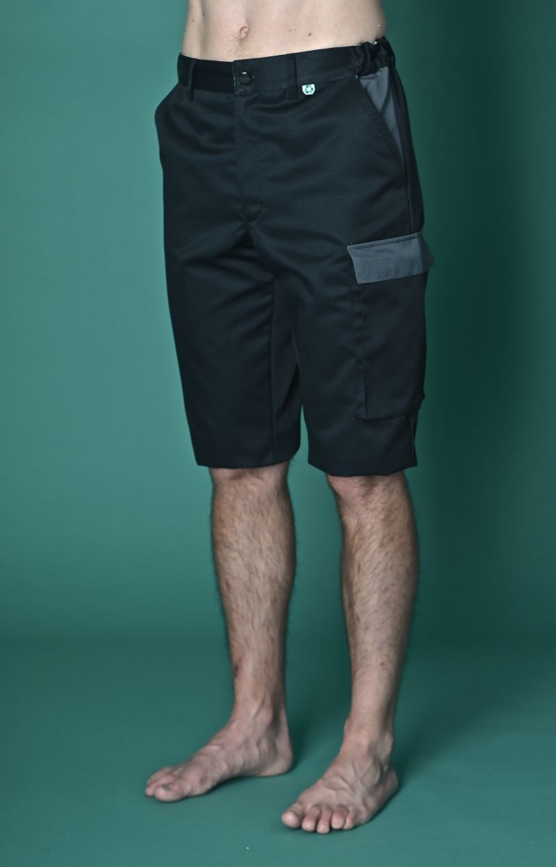 BERMUDA EOLE POLY RECY/COTON