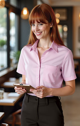 Chemise M/C Femme STAR