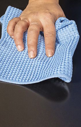 Chiffon microfibre GIRAFFE