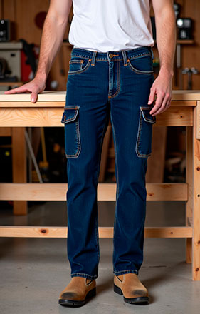 Pantalon en jeans CLEVELAND