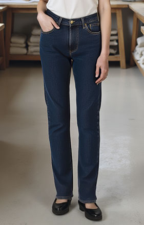 Pantalon en jeans femme ISABEL