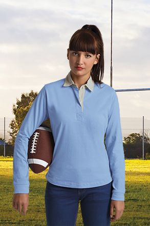 Polo rugby femme AVANT