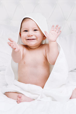 Serviette de bain bébé MAGGIE