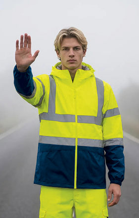 Veste de pluie h.v. TORNADO