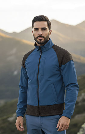 Veste softshell CALEDONIA