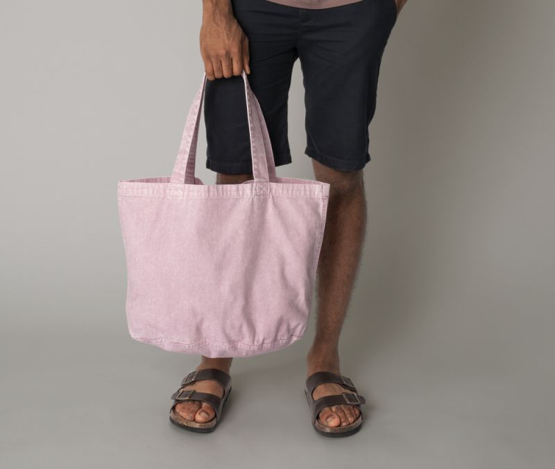 GARMENT DYED SHOPPER