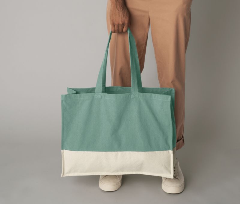 EARTHAWARE® ORGANIC CONTRAST SHOPPER