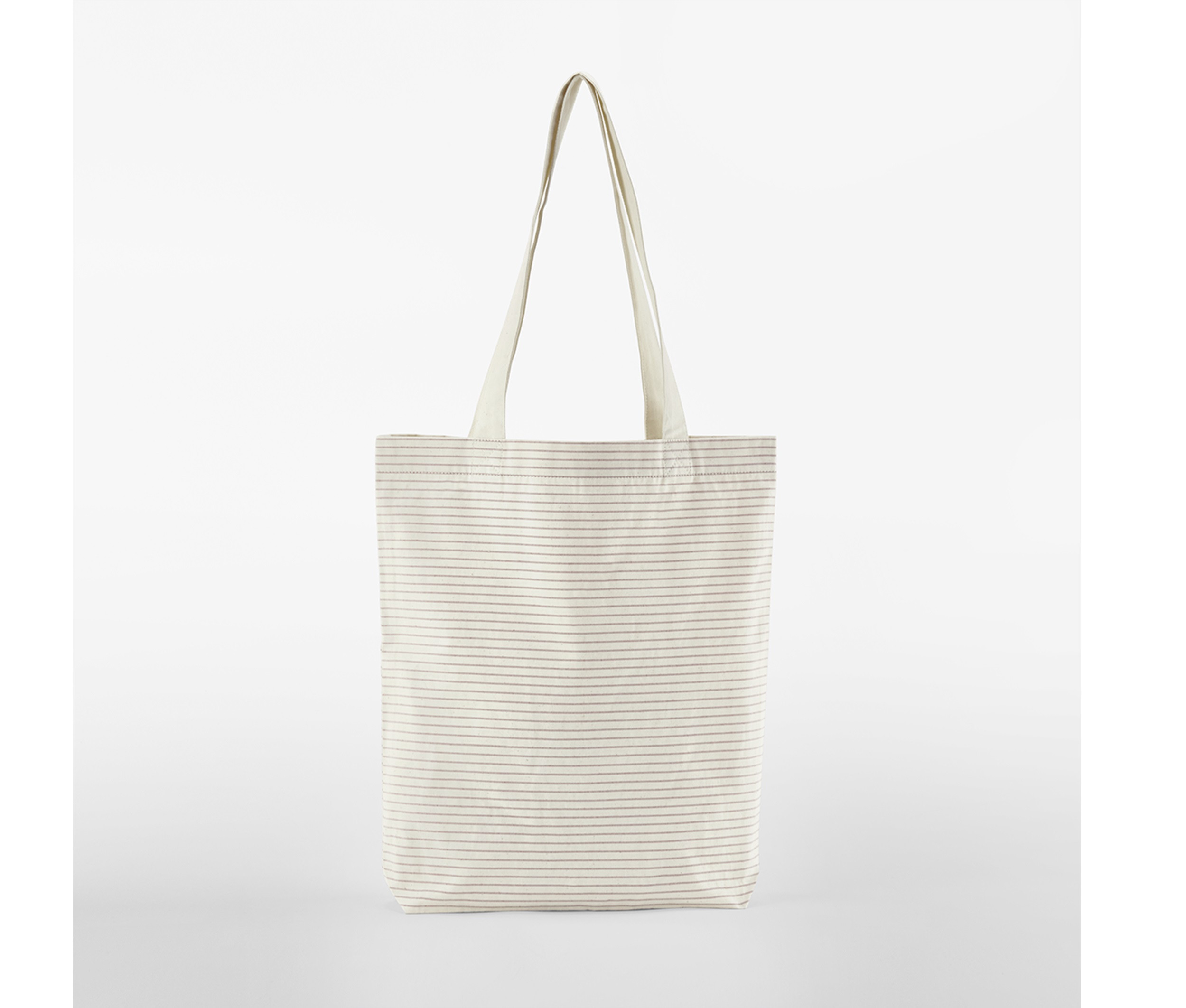 STRIPED ORGANIC COTTON TOTE - vue 2